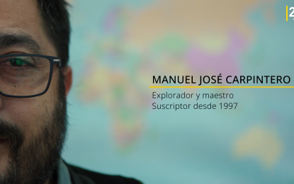 Un explorador y maestro de Ciudad Real, protagonista en el 25 aniversario de National Geographic España