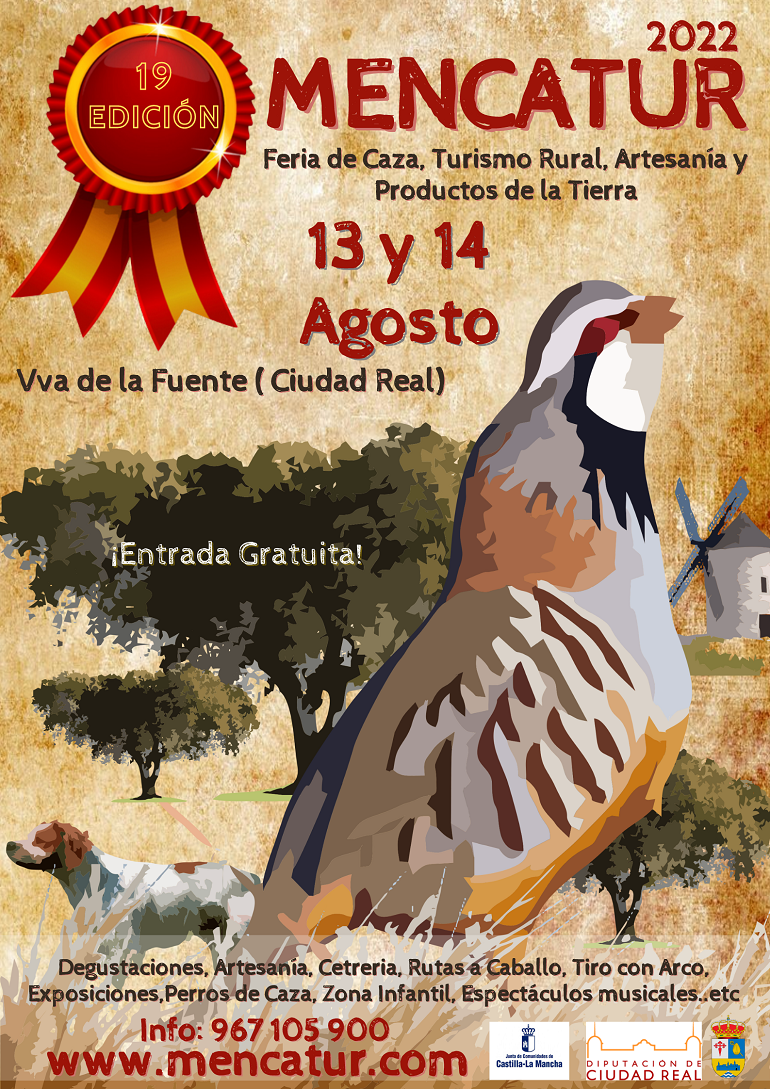Este sábado arranca la XIX Feria de Caza, Turismo Rural, Artesanía y Productos de la Tierra en Villanueva de la Fuente