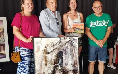La catalana Aida Mauri Cousat consigue el primer premio del XVI Concurso de Pintura Rápida “Villa de Corral de Calatrava”