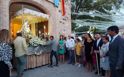 Las Casas recupera con gran emoción y plena normalidad las fiestas en honor a la Virgen del Rosario