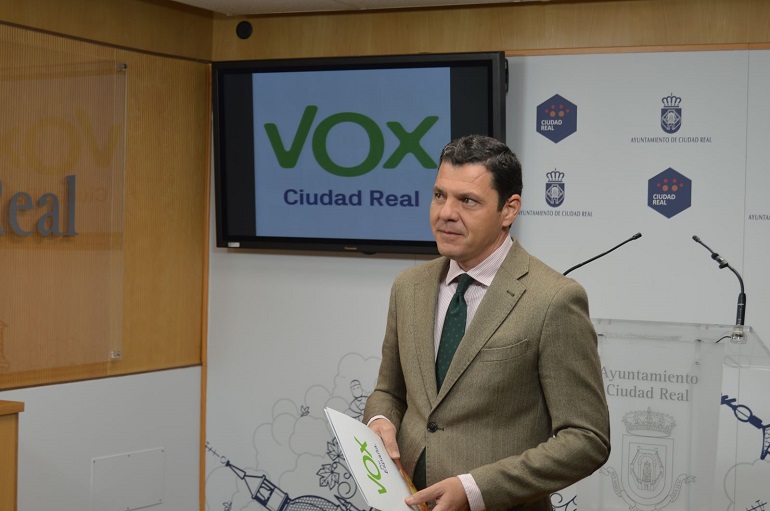 El abogado Luis Blázquez será el cabeza de lista de VOX a las autonómicas por la provincia de Ciudad Real