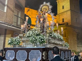 Ciudad Real La Virgen del Carmen procesionó a costal poniendo el broche final a los cultos que se han celebrado durante los pasados días