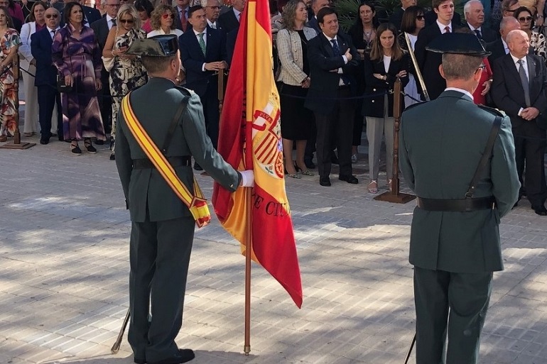 Ciudad Real estuvo al lado de la Guardia Civil en el día de la festividad de su patrona, la Virgen del Pilar