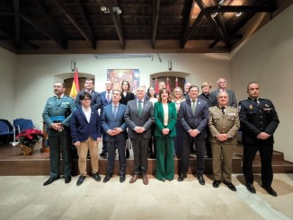 Las instituciones ciudadrealeñas muestran su unión en el acto de homenaje a la Constitución Española