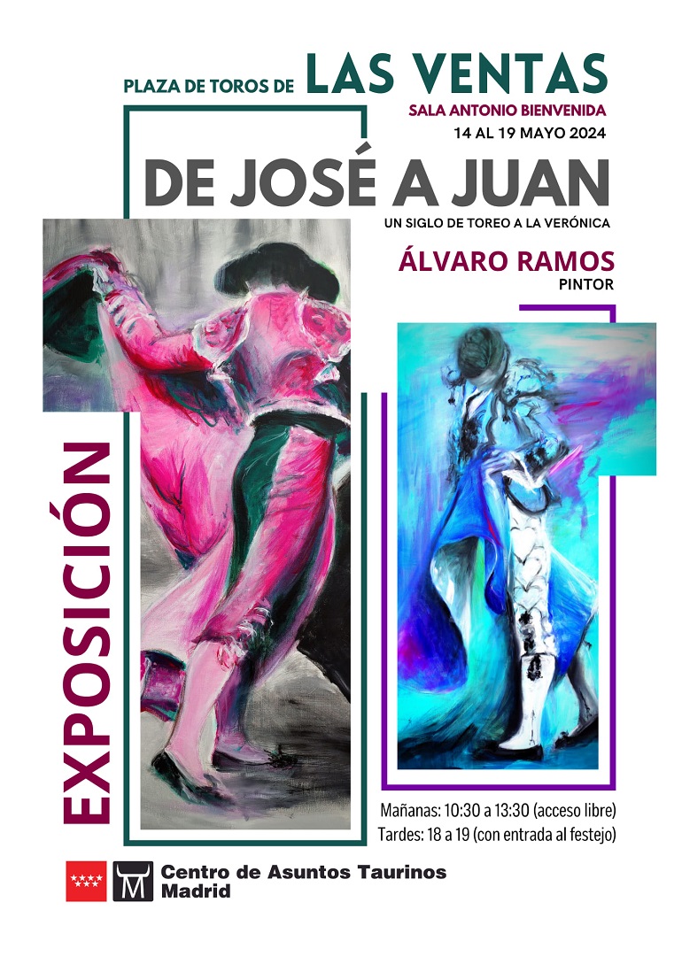 Un siglo de pasión plasmado en lienzo De José a Juan, la evolución del toreo a la verónica