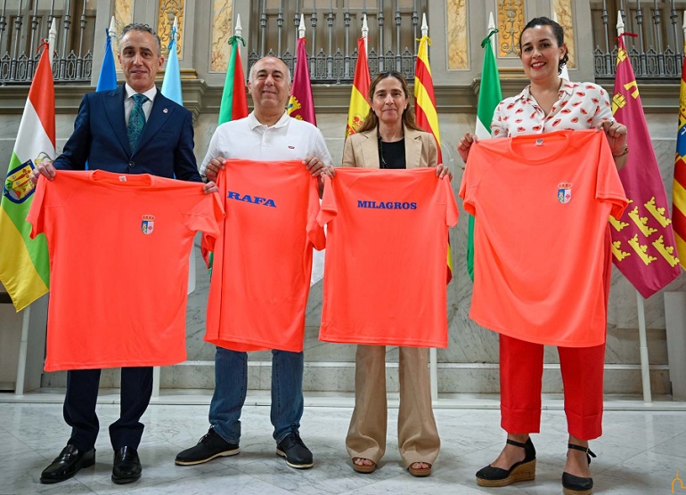 La Diputación de Ciudad Real impulsa un proyecto de deporte solidario en Calzada de Calatrava a beneficio de enfermos de cáncer