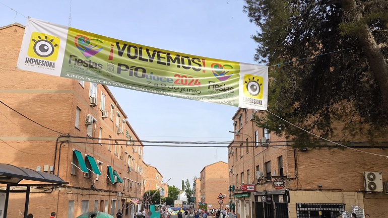 Las fiestas del barrio de Pío XII de Ciudad Real vuelven a brillar tras 14 años