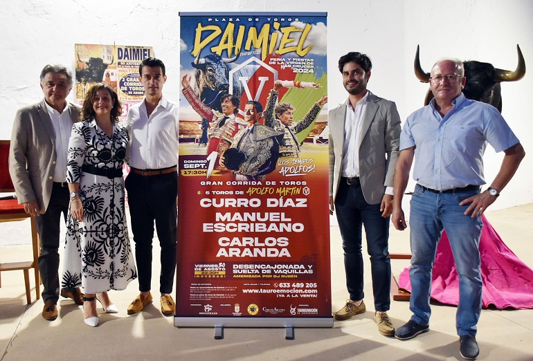 Carlos Aranda debutará como matador de toros en su Daimiel natal con toros de Adolfo Martín