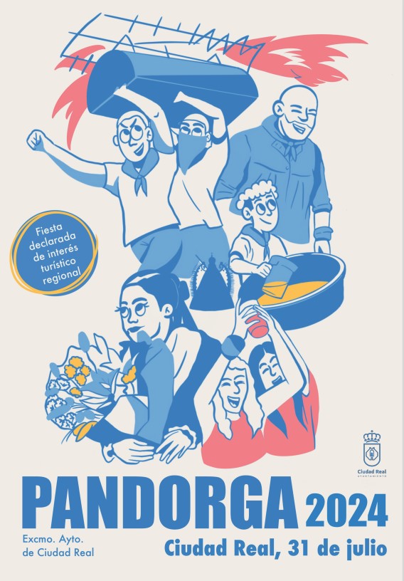 Ciudad Real celebra la 45ª Edición de la Pandorga Rutas, música y concursos en busca del reconocimiento nacional. Programación Completa