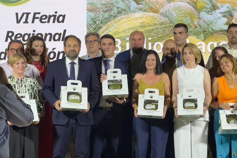 Membrilla inaugura la VI edición de la Feria Nacional del Melón, FERIMEL