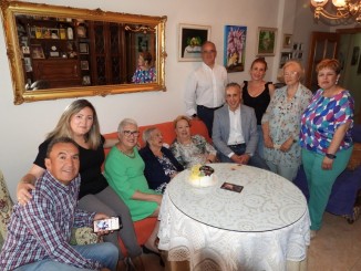 Puertollano celebra los 110 años de Dolores Buitrago, la mujer más longeva de Castilla-La Mancha