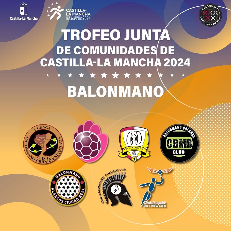 Definidos los enfrentamientos del Trofeo Junta de Comunidades de Castilla-La Mancha 2024 de Balonmano