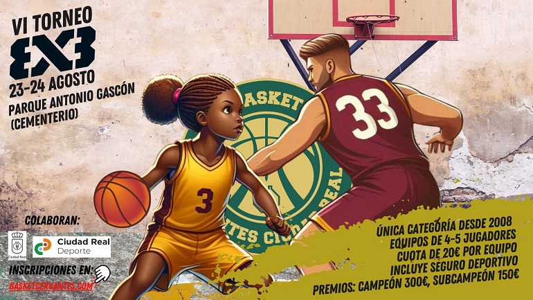 Torneo 3x3 organizado por el Basket Cervantes Ciudad Real