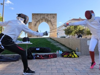 La esgrima toma las calles Ciudad Real sigue apostando por el deporte inclusivo