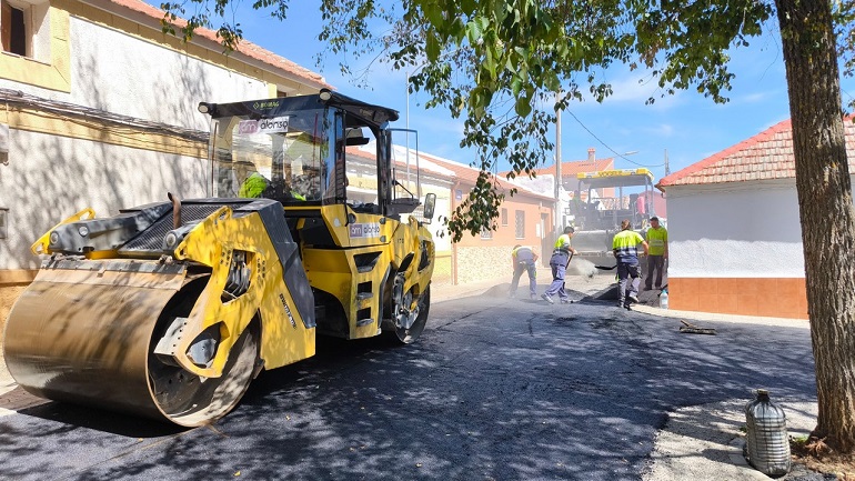 Pedanía de Valverde Importantes obras de remodelación y asfaltado impulsan la mejora de infraestructuras