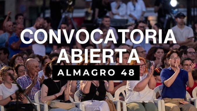 Abierta la convocatoria para la 48ª Edición del Festival Internacional de Teatro Clásico de Almagro ¡Presenta tu propuesta!