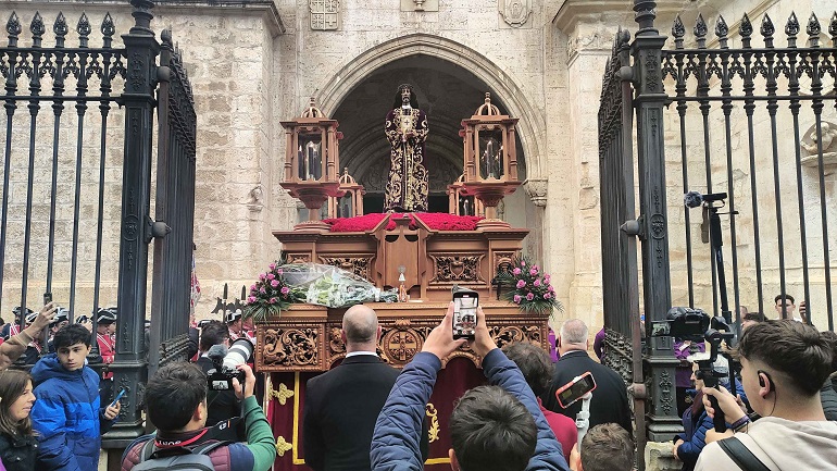 La Hermandad de Medinaceli celebra su 75 aniversario con una procesión histórica