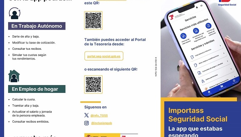 La Seguridad Social revoluciona la atención al ciudadano con su nueva aplicación móvil Trámites, consultas y más al alcance de un clic
