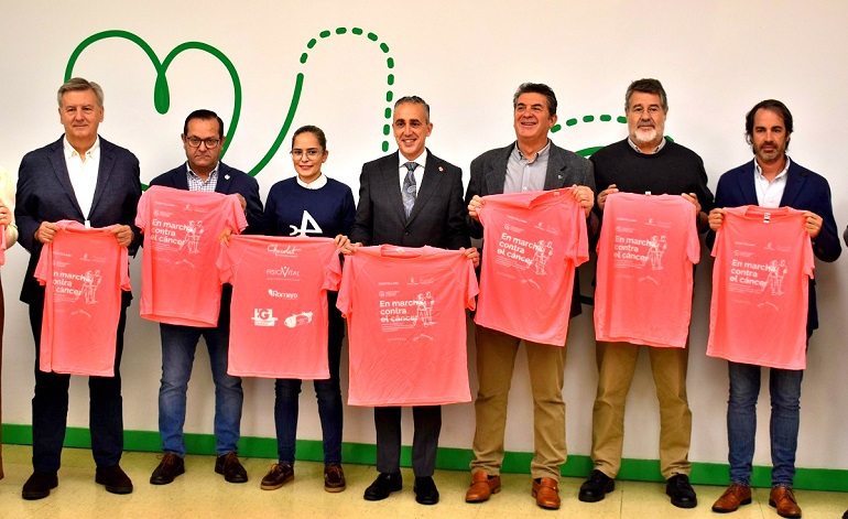 Puertollano se tiñe de rosa en la IV Marcha contra el Cáncer Más de mil personas caminarán por la vida