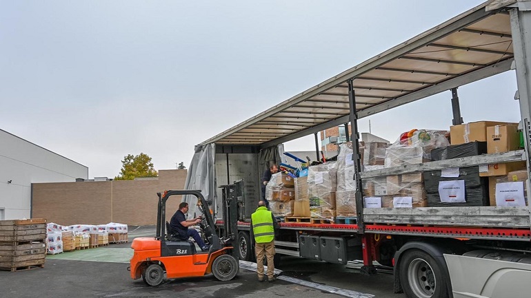 Ciudad Real muestra su solidaridad con Valencia enviando un trailer de ayuda humanitaria a Algemesí