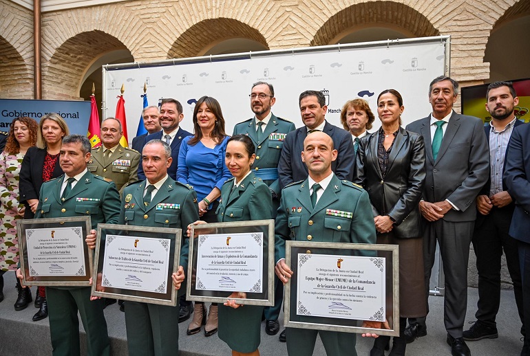 Ciudad Real rinde homenaje a la Guardia Civil en su 180 Aniversario