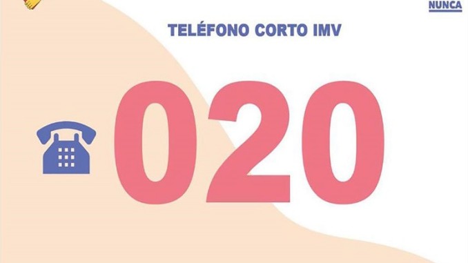 El nuevo teléfono gratuito 020 facilita el acceso al Ingreso Mínimo Vital