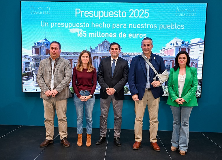 Presupuestos históricos para 2025 de la Diputación de Ciudad Real Un impulso sin precedentes para el desarrollo provincial