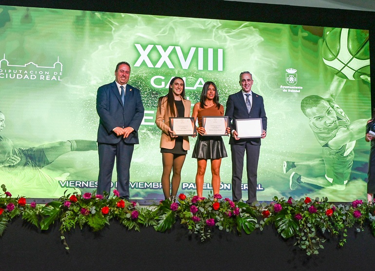 Gemma Arenas, Fran García, Fran Sánchez Lara y Gonzalo Ruiz entre las estrellas del deporte en la XXVIII Gala Provincial en Daimiel