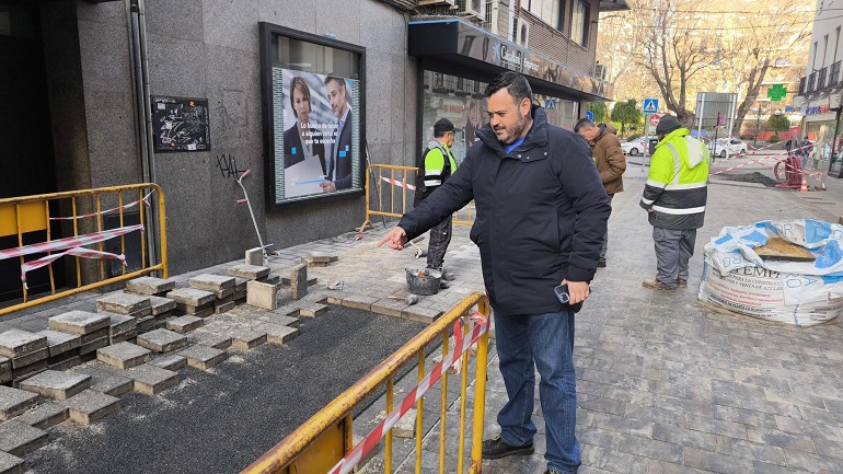 Ciudad Real avanza hacia la peatonalización Las obras en el centro cumplen los plazos pese a los obstáculos