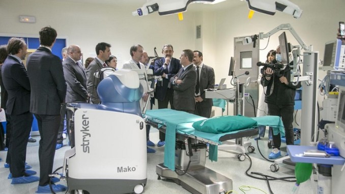 Ciudad Real lidera la innovación médica con el brazo robótico Mako Smartrobotics