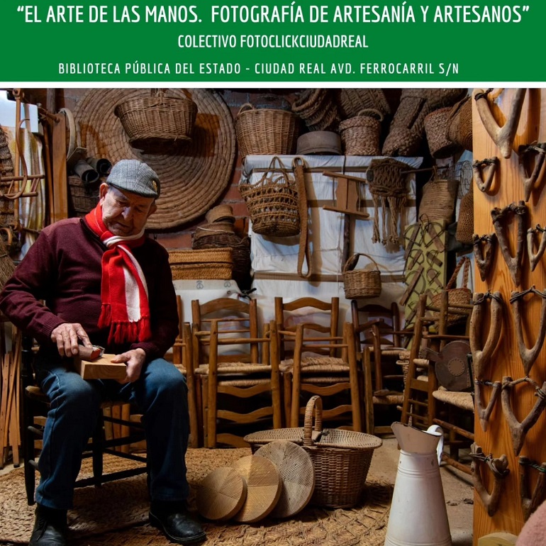 El arte en sus manos! FOTOCLICKCIUDADREAL captura la esencia de la artesanía en su primera exposición como colectivo