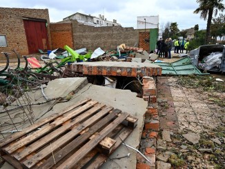 Valverde garantiza el apoyo de la Diputación para la rápida recuperación de Torre de Juan Abad tras el devastador tornado