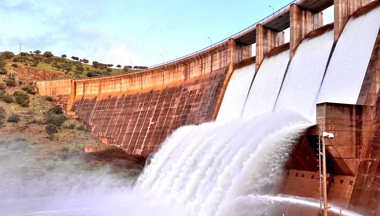 Siete años después El Pantano del Montoro vuelve a llenarse y alivia la cuenca del Guadalquivir