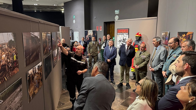 El Museo del Quijote acoge el 30º Aniversario de la Subdelegación de Defensa en Ciudad Real con la exposición «UME. Somos soldados»