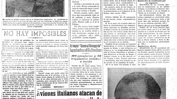 Hoy hace 82 años que se fundó el diario Lanza, decano de la provincia