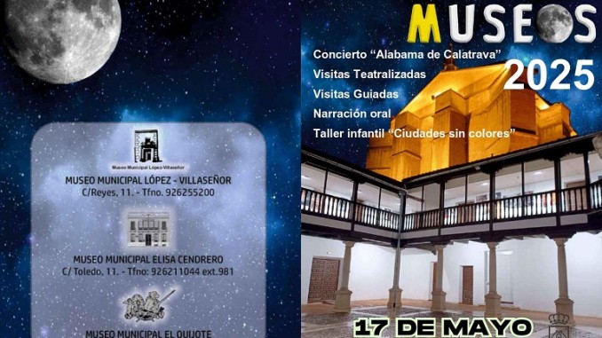 La Noche de los Museos en Ciudad Real Conciertos, cuentacuentos y visitas guiadas para toda la familia
