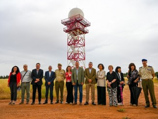 Almagro lidera la revolución meteorológica con el primer radar dual de España instalado en la Base de Helicópteros