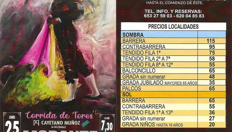 Casa Matilla repite en Almagro con un cartel de lujo Morante, Castella y Manzanares para las Feria y Fiestas 2025