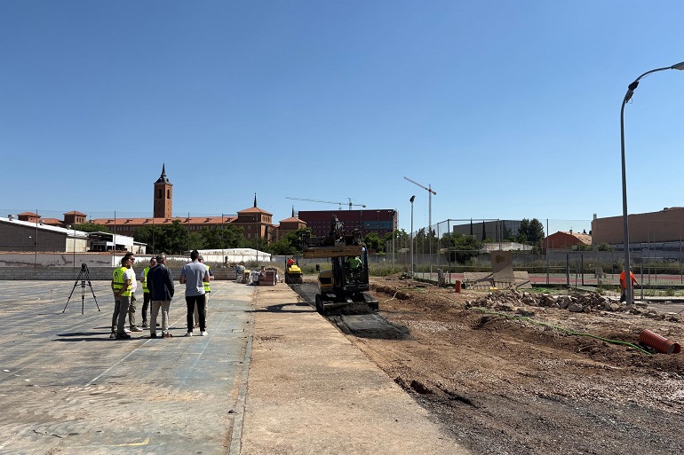El nuevo Complejo Deportivo Puerta de Santa María abrirá sus puertas con 6 pistas polivalentes y más de 3.000 m² renovados