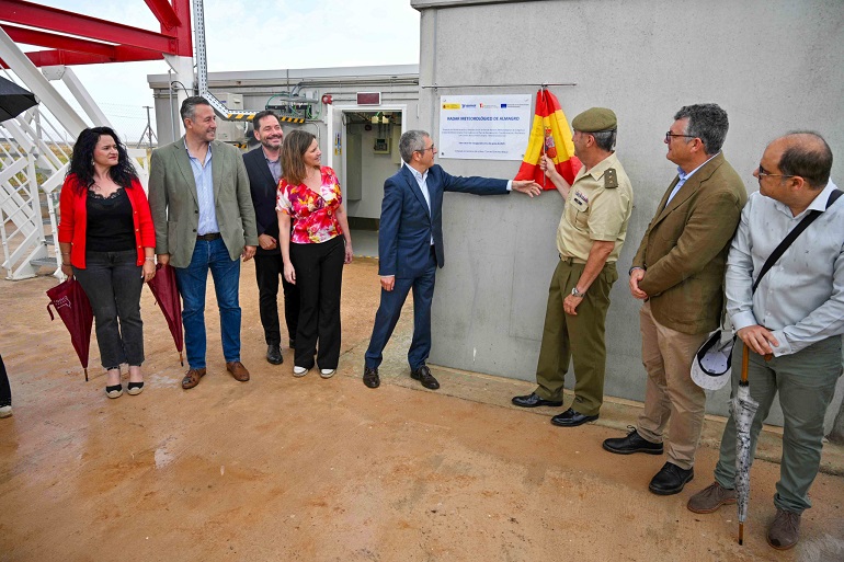 Inauguración primer radar dual de España instalado en la Base de Helicópteros
