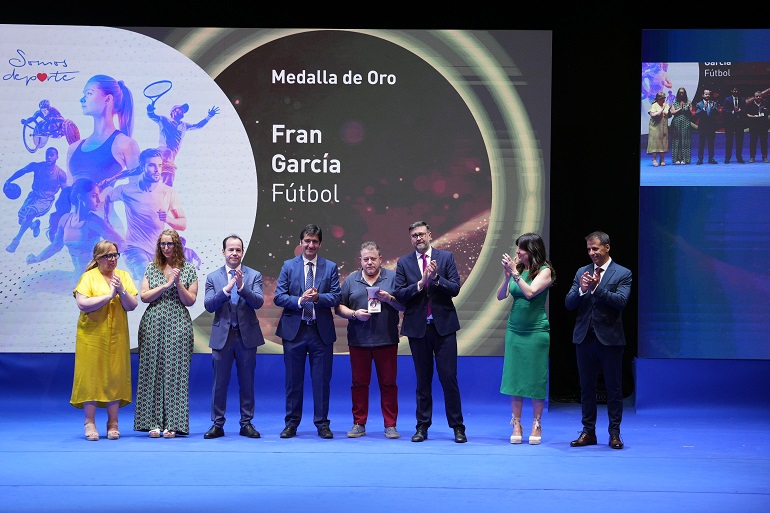 Medalla de Oro al Merito Deportivo de CLM a Fran García