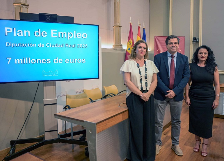 7 Millones para contratar a más de 1.000 personas el Plan de Empleo de la Diputación que da libertad total a los ayuntamientos
