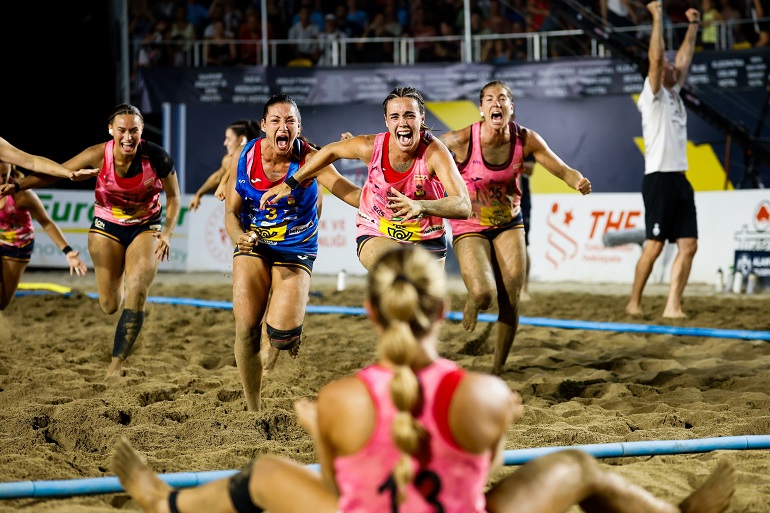 Norway vs Spain (Final), EHF Beach Handball EURO 2025, Alanya, Türkiye, 13.07.2025, Mandatory Credit © Jozo Cabraja / kolektiff