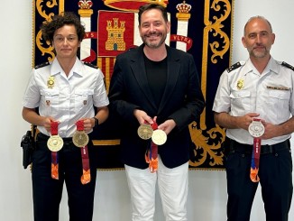 Paloma Zaldívar, policía de Puertollano, arrasa con 5 medallas en los Juegos Mundiales de Policías y Bomberos