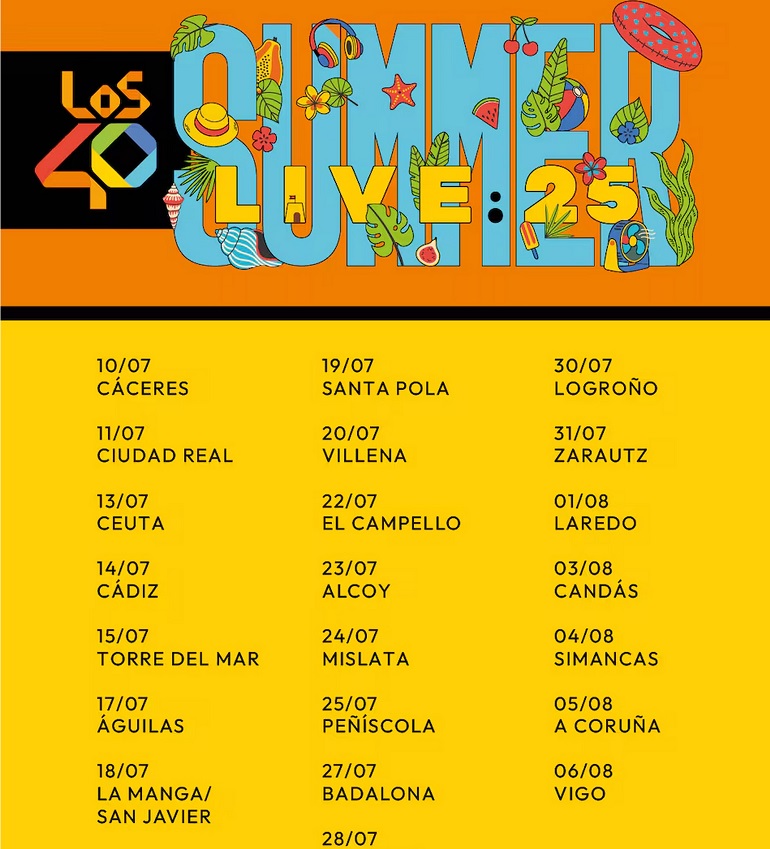 los 40 summer live