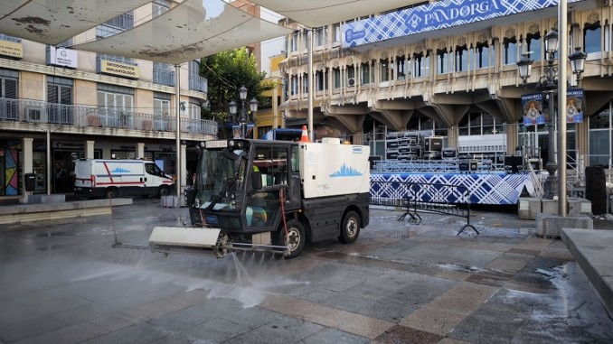 19 toneladas de residuos en dos días el gran operativo de limpieza tras La Pandorga