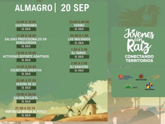 Almagro será el centro de la juventud rural con la cita “Jóvenes con Raíz” los días 20 y 21 de septiembre