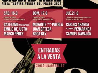 Carlos Aranda, protagonista en la gran Feria de la Virgen del Prado de Ciudad Real