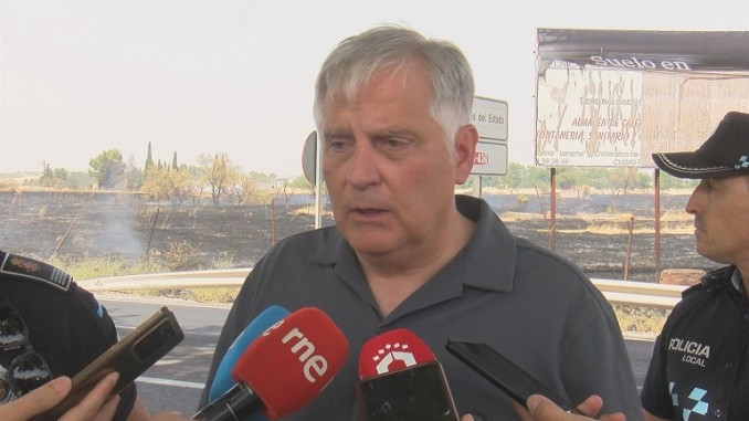 Ciudad Real logra controlar el incendio declarado en las inmediaciones de la ciudad gracias a la rápida intervención de los servicios de emergencia