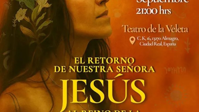 Gran Estreno en España! El retorno de nuestra señora Jesús llega a Almagro en una conmovedora coproducción colombo-española